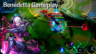 Benedetta Gameplay || Mobile Legends Bang Bang