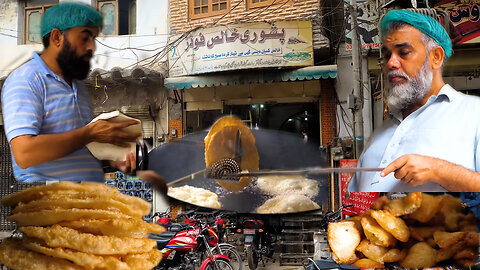 Halwa Puri Recipe | Street Food Pakistan #halwapuri
