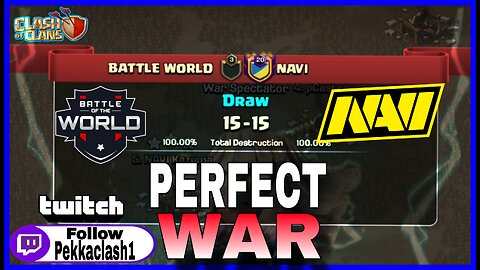 Battle world Vs Navi Liberty Bowl week 2 American clash League #clashofclans