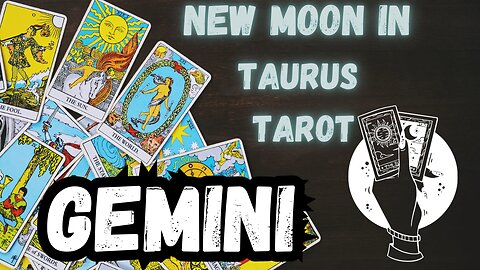 Gemini ♊️- Recharging batteries! New Moon in Taurus Tarot reading #gemini #tarotary #tarot
