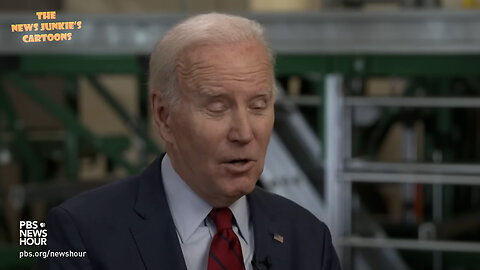 Biden mumbles about what Americans don't understand that, unlike Trump, his irresponsibility is just fine.