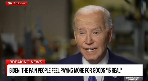 Biden Blames Corporate Greed For Higher Grocery Prices