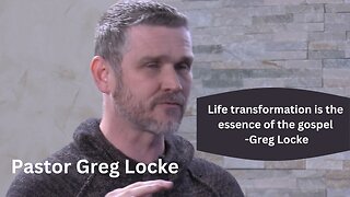 Greg Locke Shares His Testimony