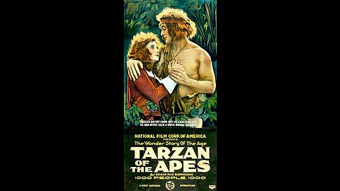 Tarzan Of The Apes (1918 Film) -- Directed By Scott Sidney -- Full Movie