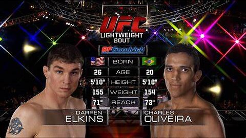 Charles Oliveira vs Darren Elkins FREE FULL FIGHT