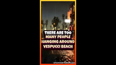 There are too many people hanging around Vespucci Beach | Funny #GTA clips Ep 562 #gtamoney #gtao