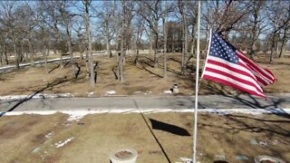Cemetery prepares for fallen officer's funeral