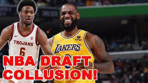 Lakers reportedly ready to "FIX" the NBA Draft to make LeBron happy with TERRIBLE draft pick!