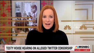Left-wing Crazy Psaki Says Twitter Hearings Are Right-wing Craziness