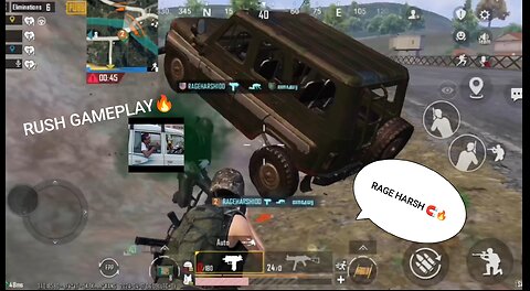 RUSH GAMEPLAY IN THE HACKER LOBBY 🔥🔥🥵 #bgmi #pubg #videos #gameplay #event #hacker #1k