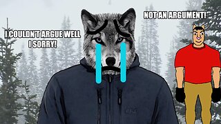 The Big Bad Statist Wolf TRIES to Huff and Puff Down Anarcho-capitalism