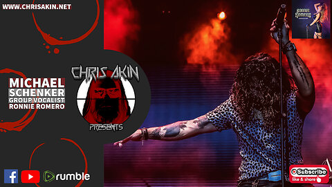 CAP | Chris Akin Presents: Ronnie Romero on Tour with MSG