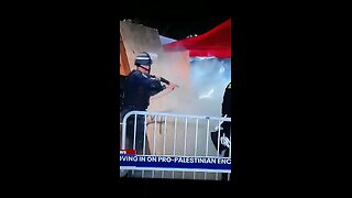 Peace Officers Throw Out The Rioters at UCLA