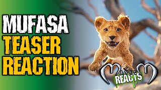 MUFASA: THE LION KING REACTION - Mufasa: The Lion King | Teaser Trailer