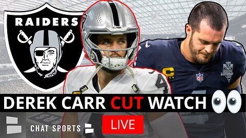 Live: Derek Carr To Be Cut By The Raiders