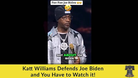 Katt Williams "Defends" Dementia Joe and You Have to Watch It