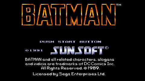 Batman - Hack Edition ( MD ROM )