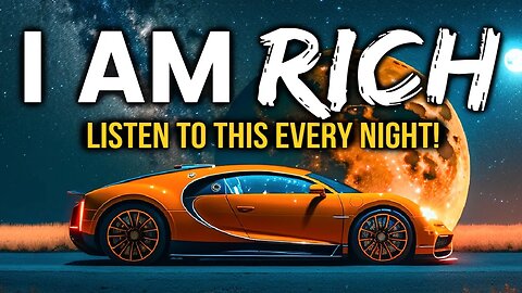 "I AM RICH" Money Affirmations (Listen While You Sleep!)