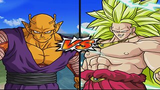 Orange Piccolo VS SSJ3 Broly - DBZ Budokai Tenkaichi 4