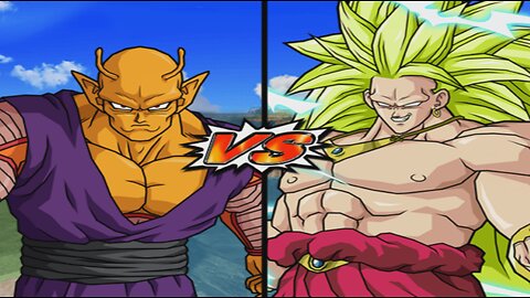 Orange Piccolo VS SSJ3 Broly - DBZ Budokai Tenkaichi 4