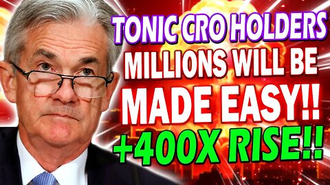TECTONIC CRONOS FED CHAIR JEROME POWELL WILL MAKE US MILLIONS!! TONIC BREAKING NEWS! *URGENT UPDATE*