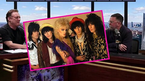 Hanoi Rocks dressed like Gavin McInnes' Mom