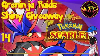 Pokemon Scarlet #14 Greninja Raids + Shiny Pokemon Giveaway