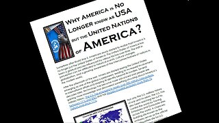 Why Do I See USA More Like UNA?