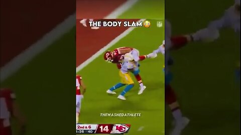 Travis Kielce gets slammed #shorts #nfl #traviskelce