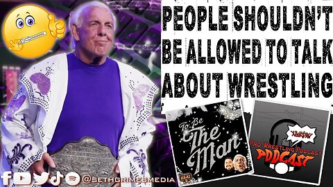 Ric Flair SHOOTS on Wrestling Critics | Clip from Pro Wrestling Podcast Podcast #ricflair #wwe #aew