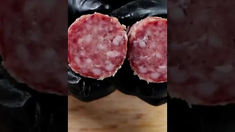 Homemade Cacciatore Salami