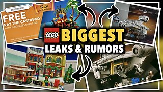 NEWEST LEGO LEAKS For October 2022! LEGO UCS Razor Crest, Holiday Main Street and Ideas GWP!