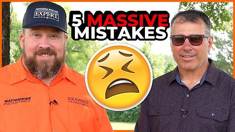 5 MASSIVE Mistakes Most Fence Company Owners Make...