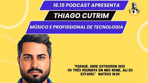Thiago Cutrim - Músico e profissional de tecnologia.