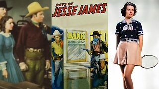 DAYS OF JESSE JAMES (1939) Roy Rogers, George 'Gabby' Hayes & Pauline Moore | Western | COLORIZED