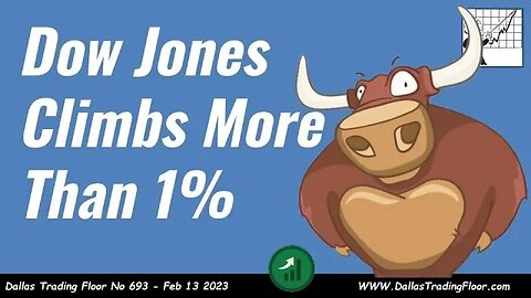 Dow Jones Climbs More Than 1%