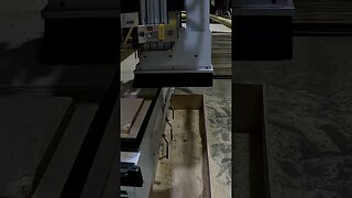 CNC processing cabinet parts