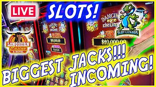 🔴 MORE LIVE SLOT PLAY! GRAND JACKPOT TIME WITH SEAN S! LONGHORN CASINO!