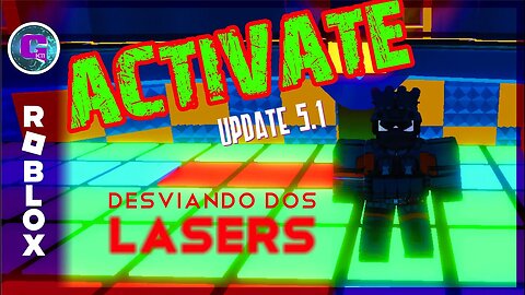 Desviando dos lasers no Activate (Update 5.1) no Roblox