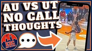 Was It a Bad No Call? | Auburn Basketball vs. Tennessee Ending Controversy