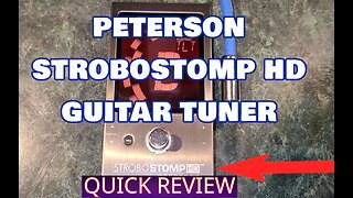 Peterson StroboStomp HD Guitar Tuner