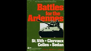 SPI Battle for the Ardennes - Clervaux US Turn 10