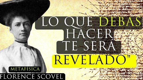 La situación que deseas resolver será resuelta - Florence Scovel Shinn