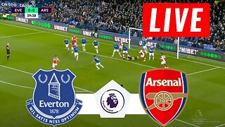 Everton vs Arsenal LIVE | Premier League 22/23 Match Today Now | Watch Along & PES 21 Gameplay