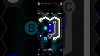 flow free Hexes: easy level 15