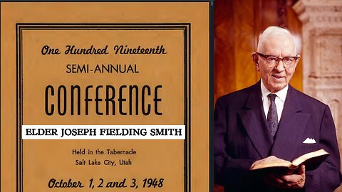 Joseph Fieldling Smith | There Is No Substitute For A Righteous Home