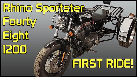 Rhino Sportster Forty Eight 1200 Trike First ride