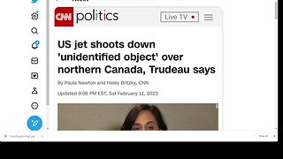 美國空軍擊落第三個不明飛行物，這次是在加拿大北部