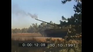 Late 90s Footage Of Panzerhaubitze 2000 In Action