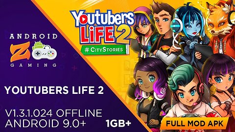 Youtubers Life 2 - Android Gameplay (OFFLINE) 1GB+